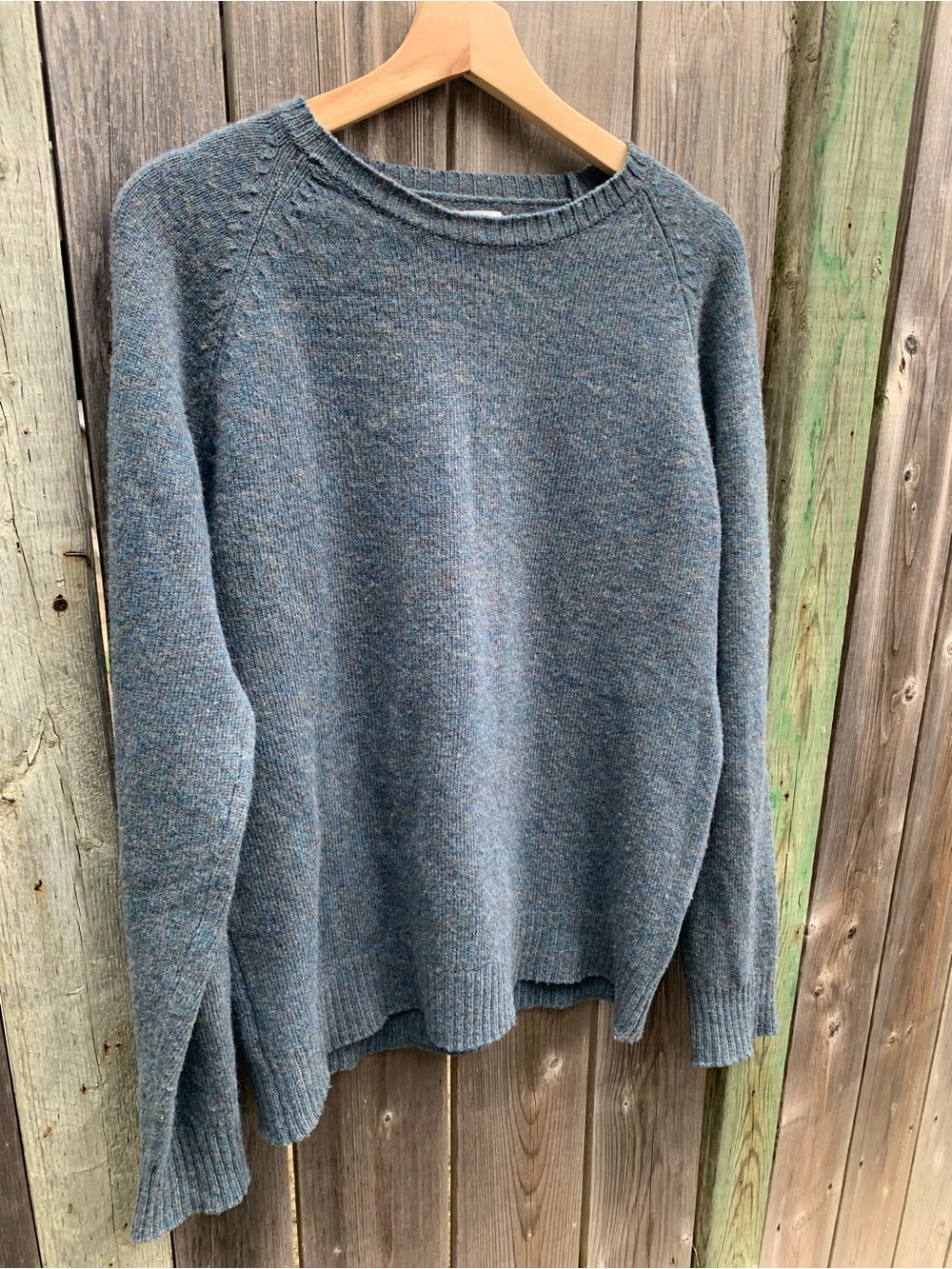 100% Shetland Wool - Hartford 1979 Alternative Classics - Crewneck Sweater Large